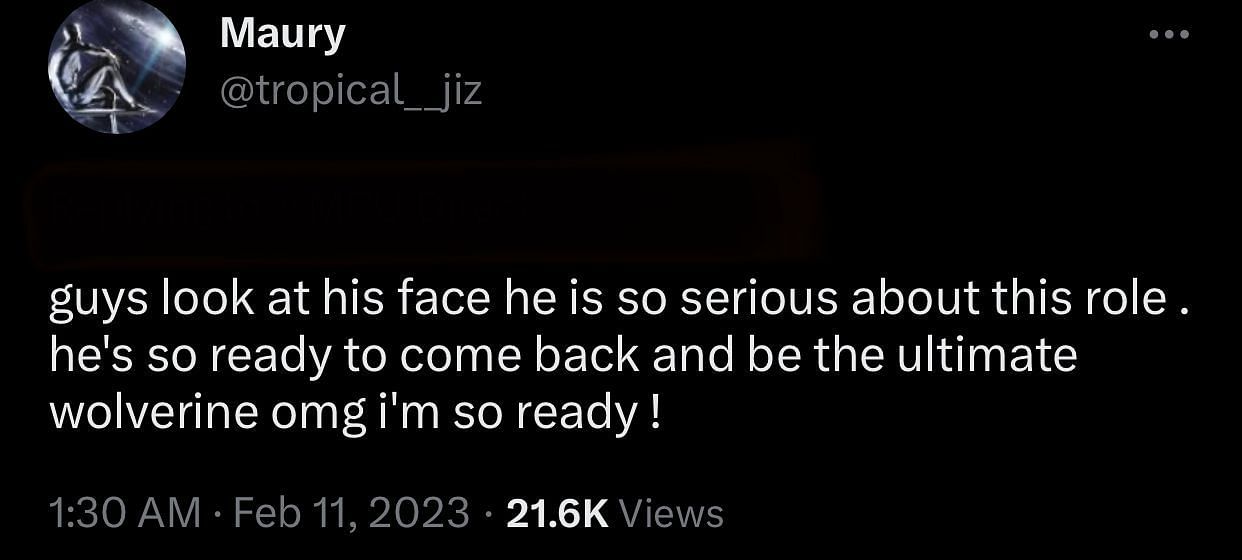 Screenshot of user Maury's tweet (Image via Twitter)